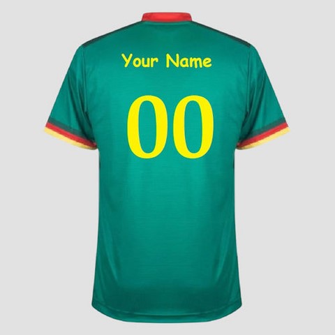 Personnalisation maillot, football, Camerou, Djakawax,
