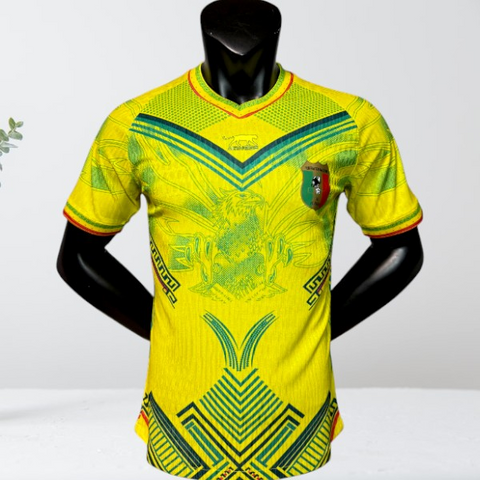 Maillot de Football Jaune Mali, équipe nationale, drapeau, 