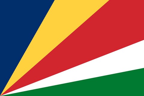 Drapeau national Seychelles, Supporters, Fans, Football, Cameroun