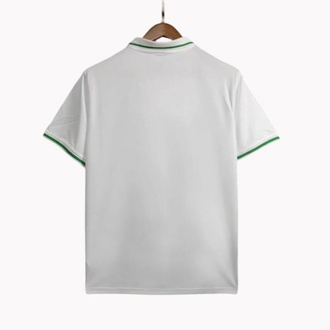Maillot de Football  Nigéria, Polo blanc/vert, équipe nationale, drapeau, 