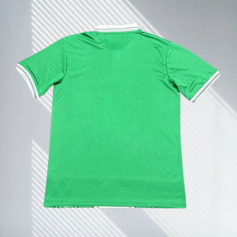 Maillot de Football  Nigéria, Polo blanc/vert, équipe nationale, drapeau, 