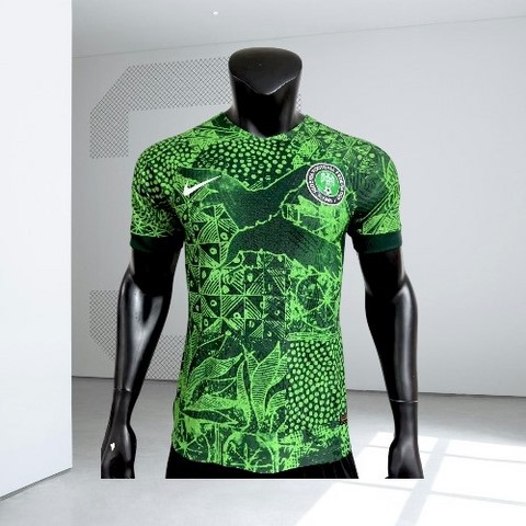 Maillot de Football 2025 Nigéria, vert,  équipe nationale, drapeau, 