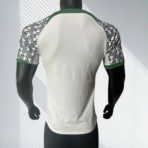Maillot de Football blanc Nigéria, équipe nationale, drapeau, 