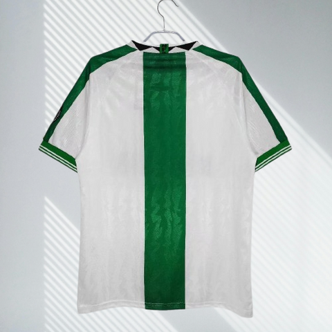 Maillot de Football Nigéria Rétro 1996, blanc, équipe nationale, drapeau, 