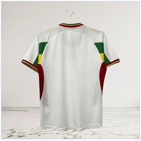 Maillot de Football blanc, Sénégal, équipe nationale, drapeau, Can 2025, Les Lions de la Téranga, 