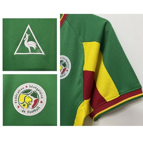 Maillot de Football vert, Sénégal, équipe nationale, drapeau, Can 2025, Les Lions de la Téranga, 