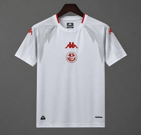 Football Jersey Tunisia white, Custom -name and number-équipe nationale, Can 2025, AiglesDeCarthage, SupporterTunisien, Can, Caf Africa, 2025, soccer Africa, 