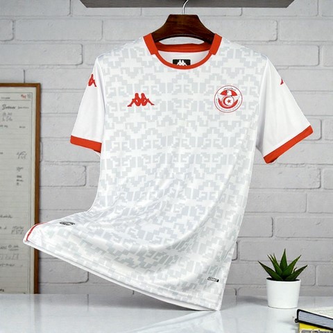 Football Jersey Tunisia white, Custom -name and number-équipe nationale, Can 2025, AiglesDeCarthage, SupporterTunisien, Can, Caf Africa, 2025, soccer Africa, 