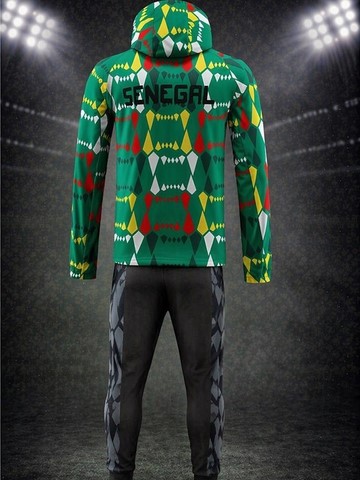Ensemble Maillot + Pantalon, Sénégal, Football,