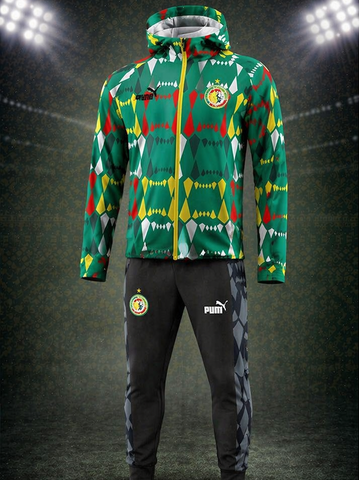 Ensemble Maillot + Pantalon, Sénégal, Football,