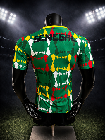 Maillot de Football Sénégal, vert, édition spéciale, équipe nationale, drapeau, Can 2025 ,