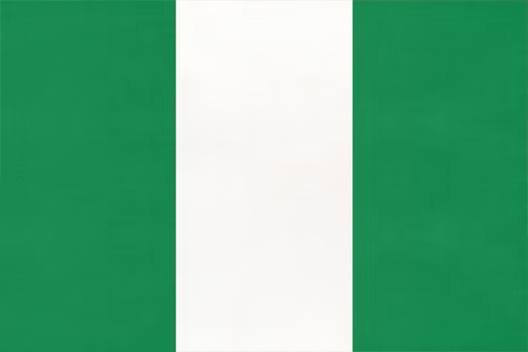 Nigéria, Drapeau national, Supporters, Fans, Football, Pays Afrique, Caf, Can,