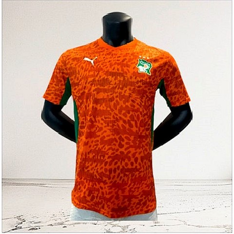 Maillot Côte d'Ivoire Football 2026, orange, Can, Caf, Afrique, soccer Africa, pays africain,