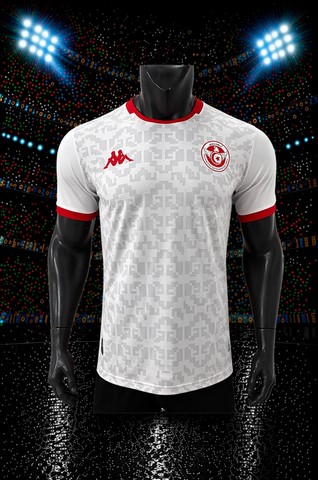 Football Jersey Tunisia white, Custom -name and number-équipe nationale, Can 2025, AiglesDeCarthage, SupporterTunisien, Can, Caf Africa, 2025, soccer Africa, 