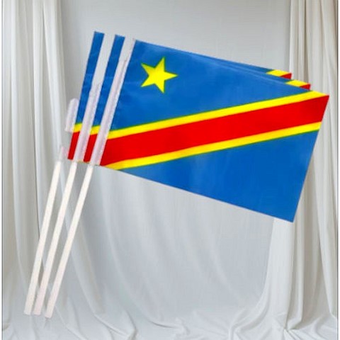 Drapeau main Congo RDC, Les Leopards, Supporter RDC, Football Africain, Fans, Football, République Démocratique du Congo,