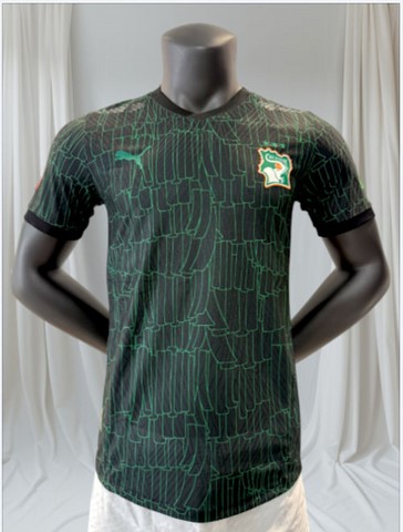 Maillot Côte d'Ivoire Football 2026, Noir, Can, Caf, Afrique, soccer Africa, pays africain,
