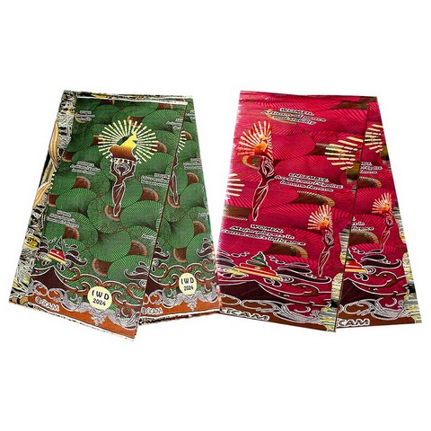 Tissu pagne wax du 8 mars officiel (la journée internationale de la femme au Cameroun)