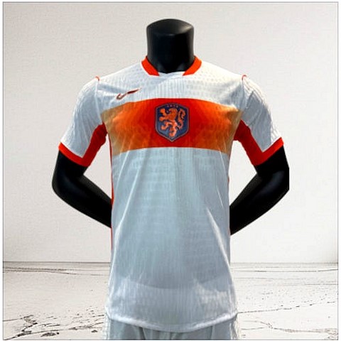   Maillot de Football Netherlands 2025/2026, orange, Jerseys soccer, Nike, 