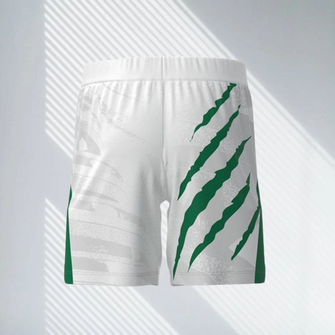  Short Cameroun, Jersey blanc, Football, Cameroun, Lions indomptables, Fourteen,