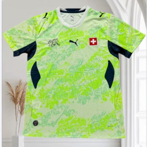   Maillot de Football Switzerland 2026, jaune, fan, Jerseys soccer, Puma, Djankawax, 