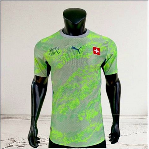   Maillot de Football Switzerland 2026, jaune, player, Jerseys soccer, Puma, Djankawax, 