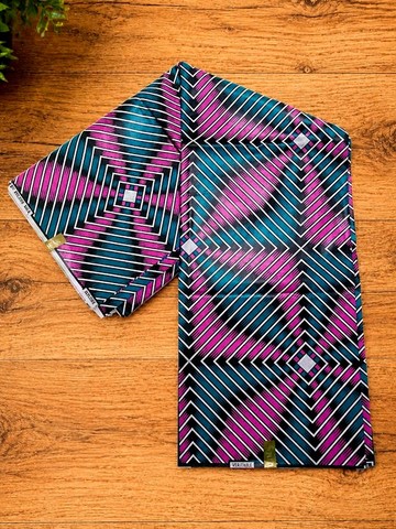 Tissu pagne wax Cameroun, 2 yards,100% Coton, Cameroun, Djankawax,