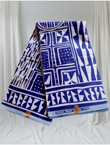 issu pagne wax africain,  Ndop, La ferme de Léo, ventes solidaires,