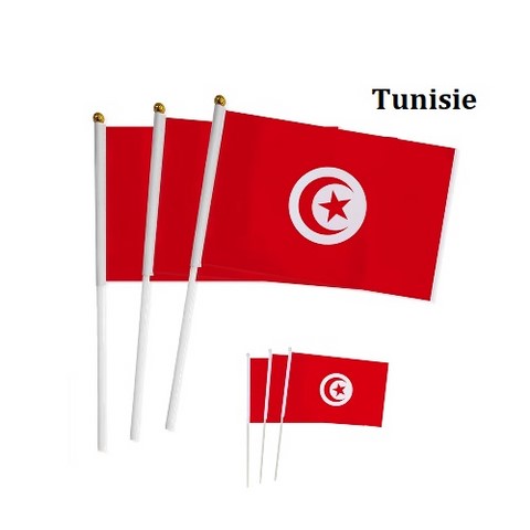 Drapeau main Tunisiel, Supporters t