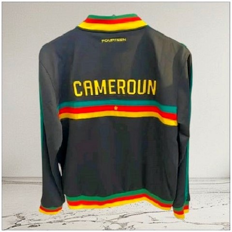 nsemble Veste + pantalon Football Cameroun, Can, Caf, Afrique, noir, One, pays africains, + Pants Set, Football, Cameroun, Soccer, Africa, Cameroon,Lions indomptables, Can, Caf, Afrique, Fourteen, noir ou blanc, soccer, Africa,