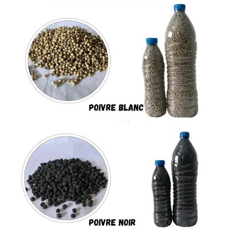 Vente en gros de Poivre de Penja Blanc Cameroun, Coopérative  La ferme de Léo, Association Laferme de Léo Nkoumadzap Cameroun,