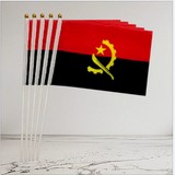 Drapeau main Angola, Supporters, Fans, Football, Cameroun