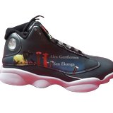 Chaussures en cuir à personnaliser par votre image,