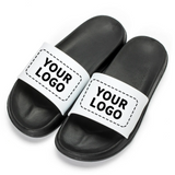 Sandales claquettes mixte à personnaliser avec photo logo