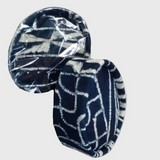 Chapeau traditionnel en tissu pagne Ndop Cameroun, Wax Africain, Toghu, Djankawax,