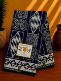 Ndop bleu, African wax loincloth 6 yards, ventes solidaire,lafermedeleo,La ferme de Léo,