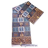 tissu pagne orange Ndop Bamiléké Cameroun, africain 3/6 yard, Ndop bamilékés Cameroun, ventes solidaire,lafermedeleo,Djankawax,