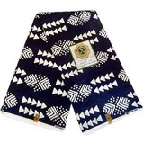 Ndop noir, African wax loincloth 6 yards, ventes solidaire,lafermedeleo,La ferme de Léo,