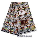 Tissu pagne wax africain 6 yard, Djankawax, tissus pagnes,