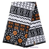 Tissu pagne wax africainn La ferme de Léo, ventes solidaires,