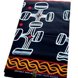 issu pagne wax africain,  Ndop, La ferme de Léo, ventes solidaires,