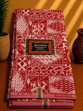 tissu pagne rouge Ndop Bamiléké Cameroun, africain 3/6 yard, Ndop bamilékés Cameroun, ventes solidaire,lafermedeleo,Djankawax,