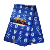 tissu pagne bleu, Ndop Bamiléké Cameroun, africain 3/6 yard, Ndop bamilékés Cameroun, ventes solidaire,lafermedeleo,Djankawax,