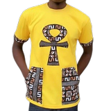 t-shirts en tissu pagne wax,