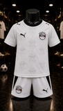 Ensemble Football Enfant Maillot + Short, blanc, Egypte,