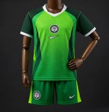 Ensemble Football Enfant Maillot + Short Nigéria, vert, Can, Caf, Afrique, Soccer Arica,