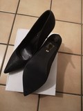Chaussures soirée femmes à talon, satin pointure 40,