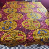 Tissu pagne wax africain 8 mars,  La ferme de Léo, ventes solidaires,