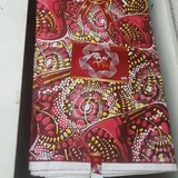 Tissu-Coton-fleurs rouge, Lafermedeleo-Djankawax,