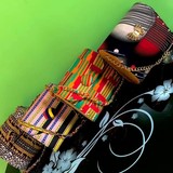 sacoche soirée en tissu pagne wax africain