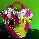 sac à main femme en tissu pagne wax africain, Djankawax